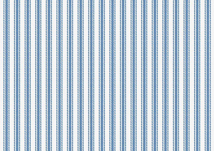 Lace Stripes, Vintage Blue - Twist&Fit Roman Blind - Image 7